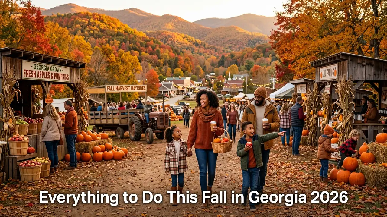 Everything to do this Fall in Georgia 2026!