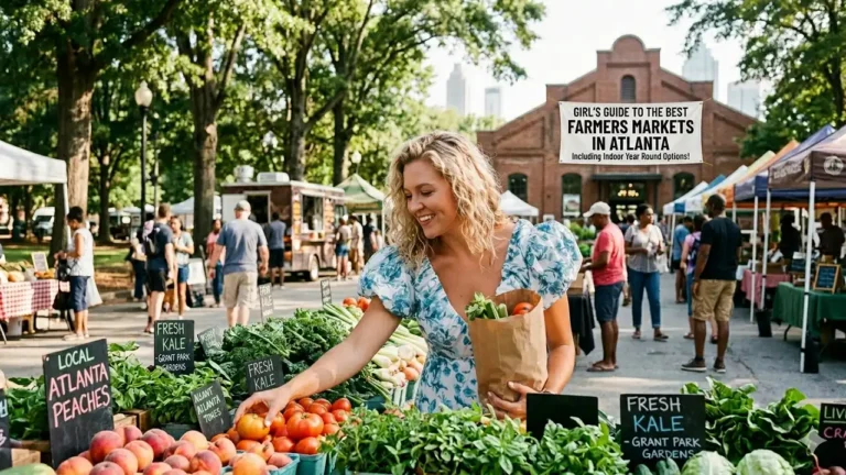 Girl’s Guide to the Best Farmers Markets in Atlanta- Including Indoor Year Round Options!
