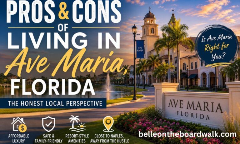 Pros and cons of living in Ave Maria Florida