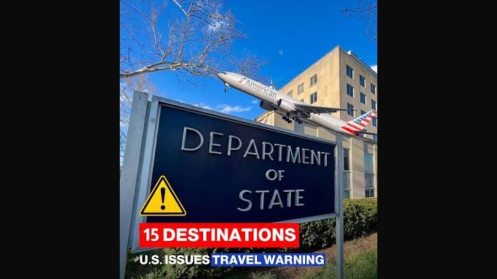 Travel Warning For Americans