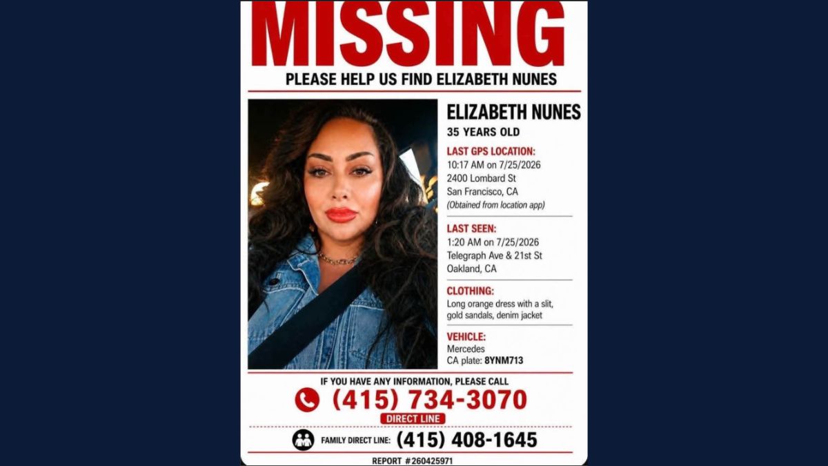 Elizabeth Nunes missing