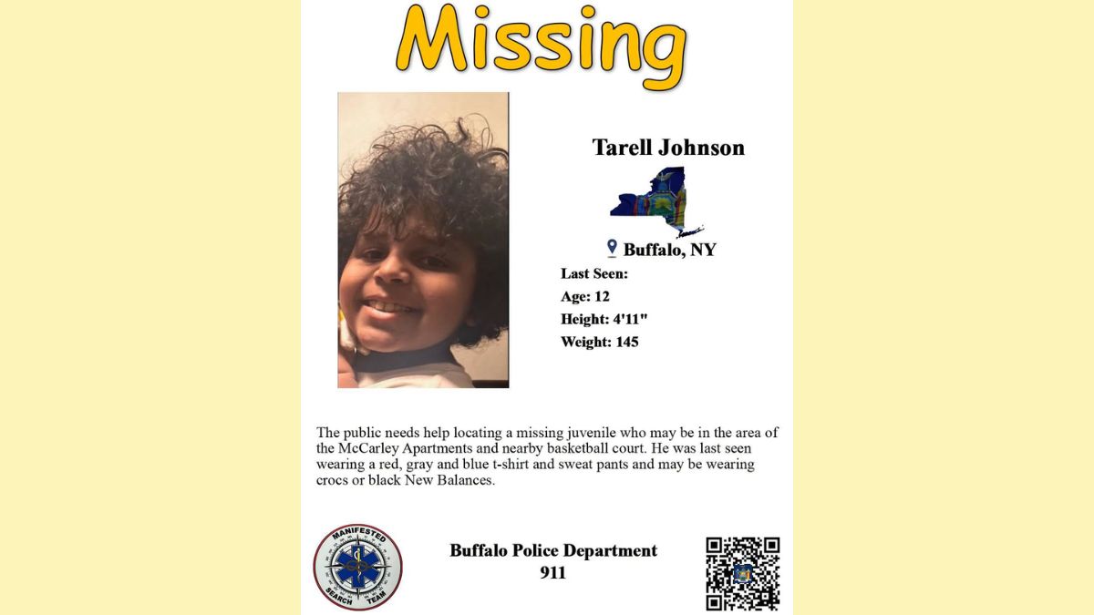 Tarell Johnson missing