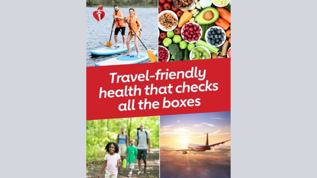 heart healthy travel tips