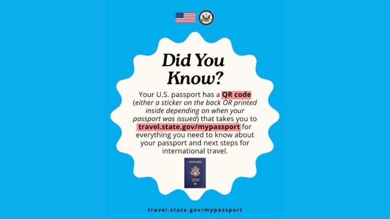 new passport QR code feature