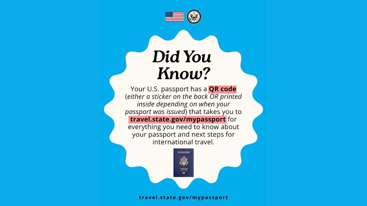 new passport QR code feature