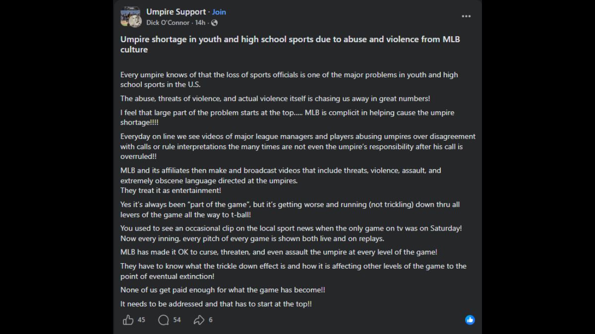 youth sports umpire abuse