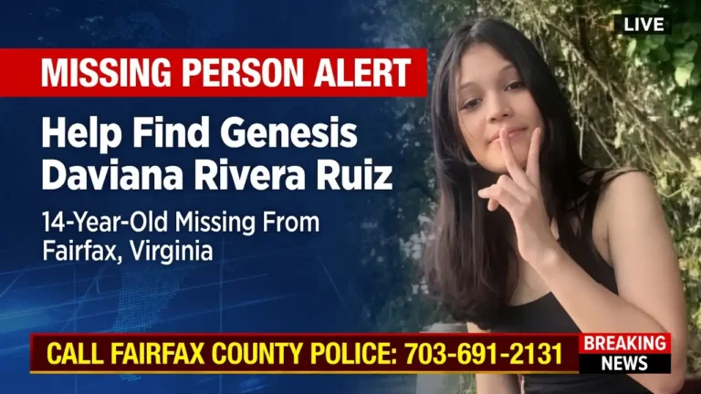 Help Find Genesis Daviana Rivera Ruiz 14-Year-Old Missing From Fairfax, Virginia