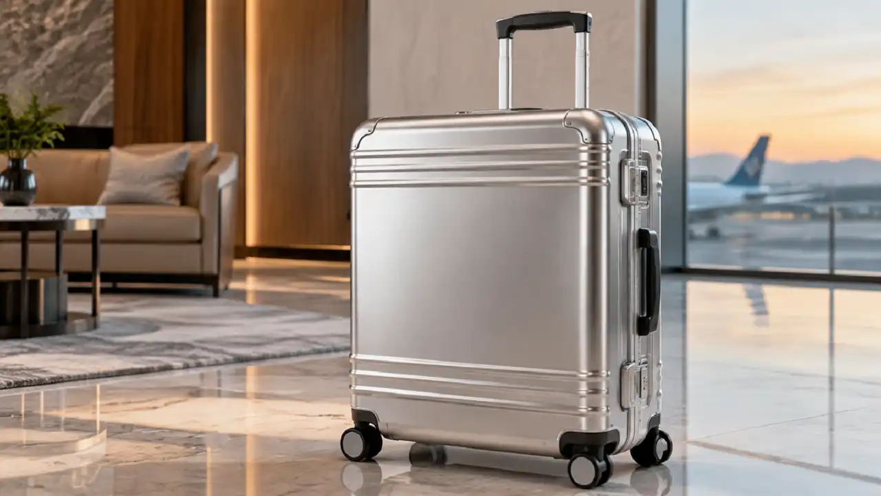 Zero Halliburton GEO Aluminum Large Travel Case